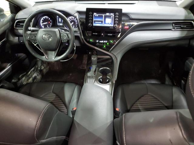 4T1G11AKXPU749534 - 2023 TOYOTA CAMRY SE NIGHT SHADE WHITE photo 8