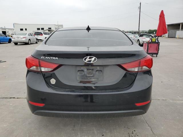 5NPDH4AE3GH710132 - 2016 HYUNDAI ELANTRA SE BLACK photo 6