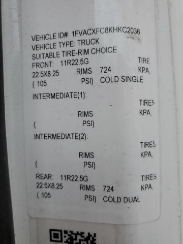 1FVACXFC8KHKC2036 - 2019 FREIGHTLINER M2 106 MEDIUM DUTY WHITE photo 13