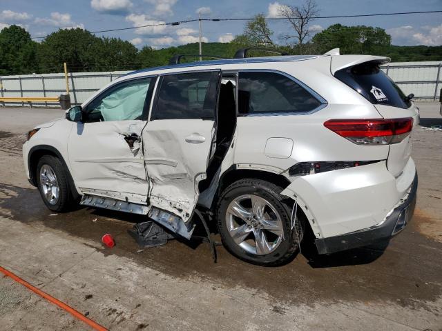 5TDDZRFH8KS982384 - 2019 TOYOTA HIGHLANDER LIMITED WHITE photo 2