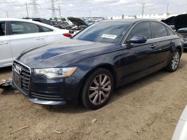 WAUGFAFC5FN017762 - 2015 AUDI A6 PREMIUM PLUS GRAY photo 1