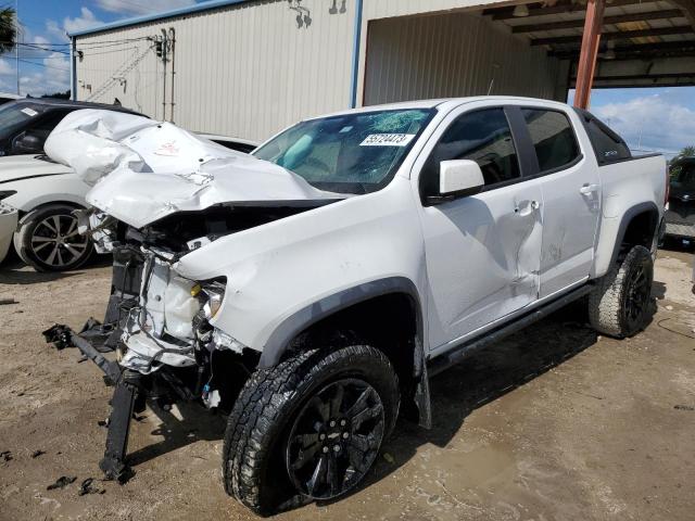 1GCGTEENXJ1300101 - 2018 CHEVROLET COLORADO ZR2 WHITE photo 1