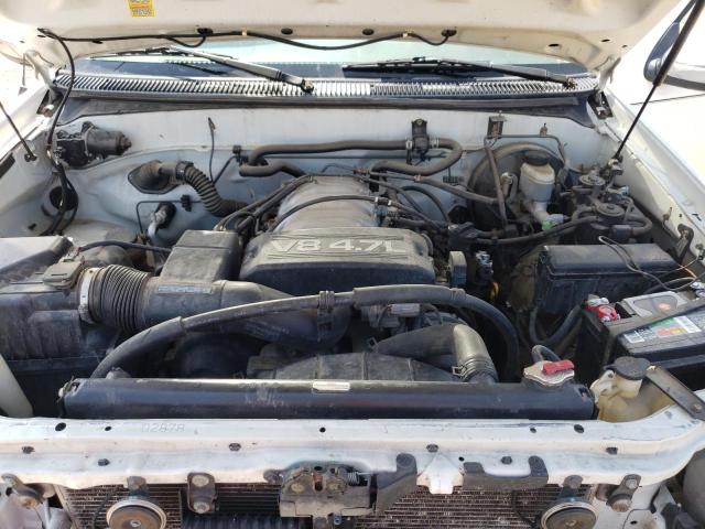 5TBRT3419YS038847 - 2000 TOYOTA TUNDRA ACCESS CAB თეთრი ფოტო 11