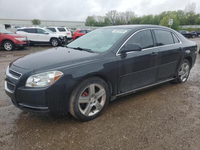 1G1ZH57B294262136 - 2009 CHEVROLET MALIBU 1LT BLACK photo 1