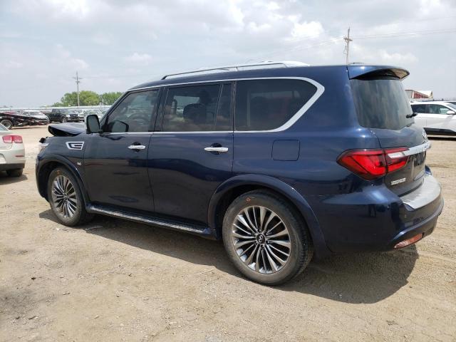 JN8AZ2NE3K9238244 - 2019 INFINITI QX80 LUXE BLUE photo 2