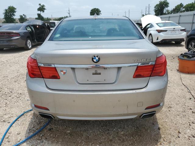WBAKB8C56BCY64770 - 2011 BMW 750 LI SILVER photo 6