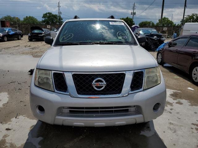 5N1AR1NN4CC601561 - 2012 NISSAN PATHFINDER S SILVER photo 5