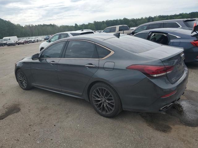 KMHGN4JBXJU242081 - 2018 GENESIS G80 SPORT GRAY photo 2