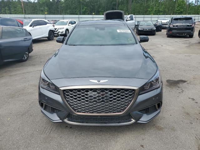 KMHGN4JBXJU242081 - 2018 GENESIS G80 SPORT GRAY photo 5