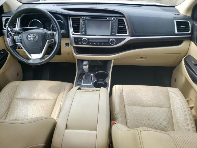 5TDDKRFH4FS092071 - 2015 TOYOTA HIGHLANDER LIMITED BEIGE photo 8