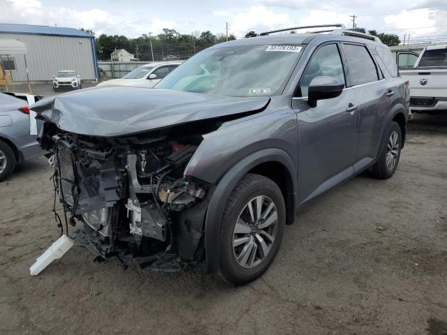 5N1DR3CC5NC243593 - 2022 NISSAN PATHFINDER SL GRAY photo 1