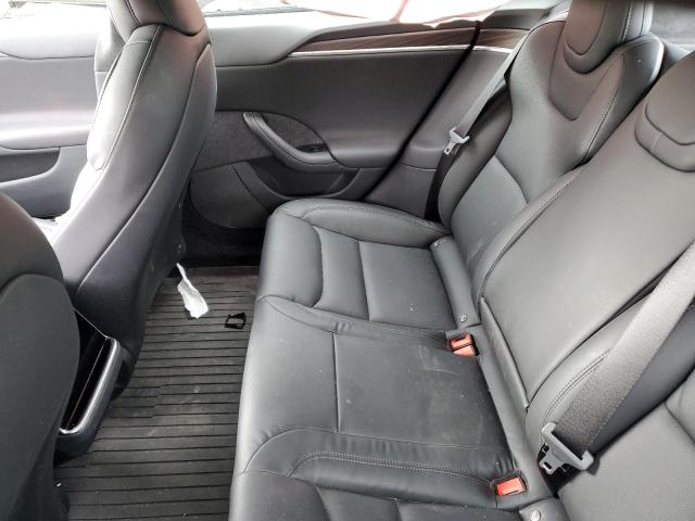 5YJSA1E54NF473621 - 2022 TESLA MODEL S შავი ფოტო 10