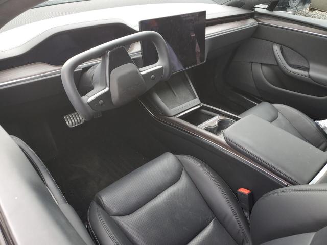 5YJSA1E54NF473621 - 2022 TESLA MODEL S შავი ფოტო 8