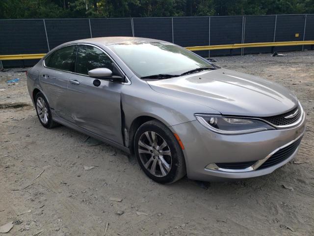 1C3CCCAB5FN571005 - 2015 CHRYSLER 200 LIMITED SILVER photo 4