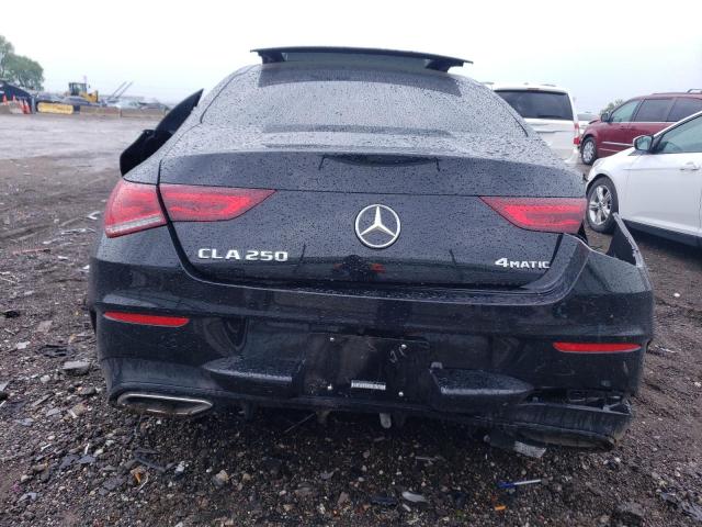 W1K5J4HB5NN322455 - 2022 MERCEDES-BENZ CLA 250 4MATIC BLACK photo 6