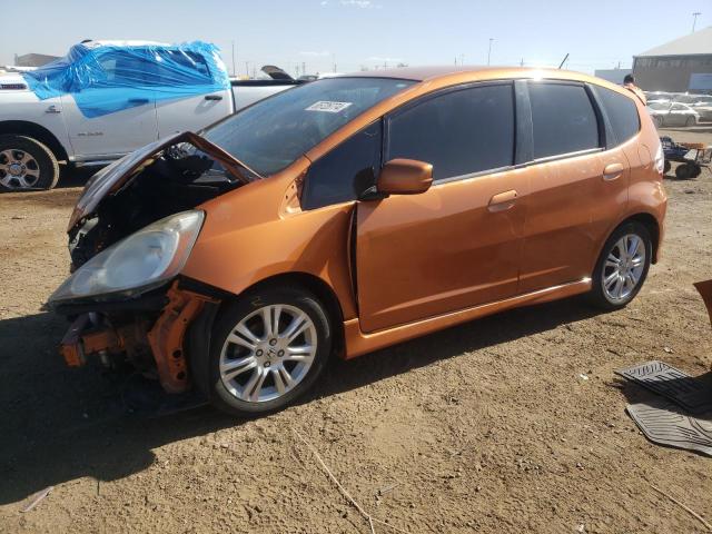 JHMGE8H43AS021516 - 2010 HONDA FIT SPORT ORANGE photo 1