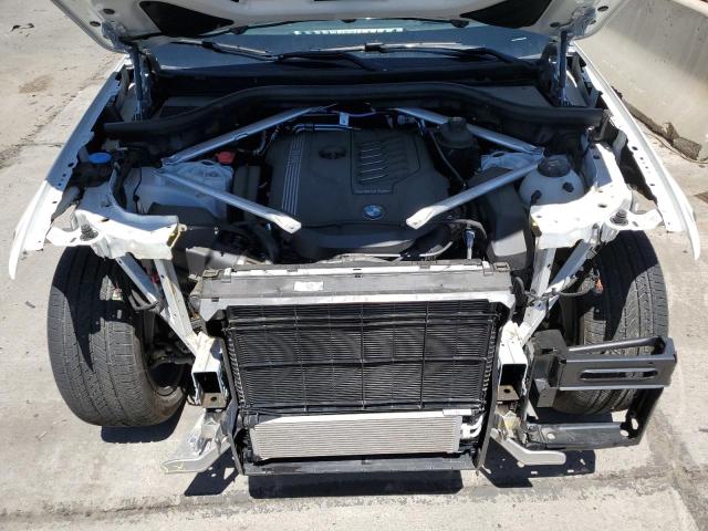 5UXCY6C04N9M15943 - 2022 BMW X6 XDRIVE40I WHITE photo 12