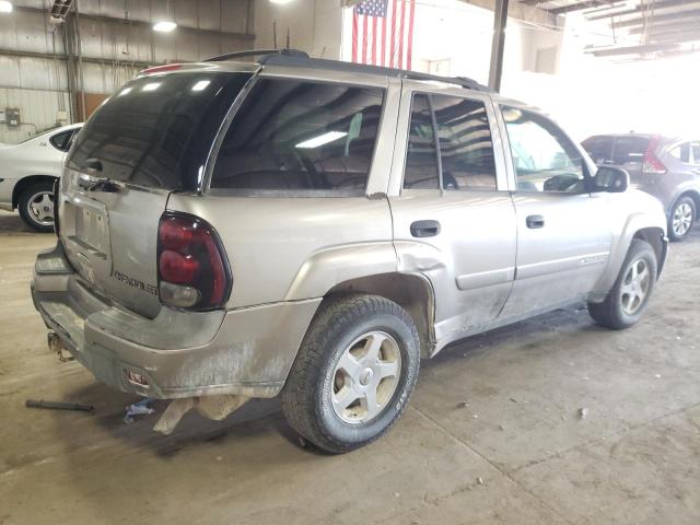 1GNDT13S822483988 - 2002 CHEVROLET TRAILBLAZE SILVER photo 3