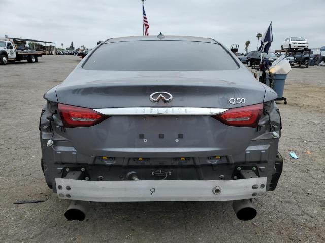 JN1EV7AP9KM540117 - 2019 INFINITI Q50 LUXE GRAY photo 6