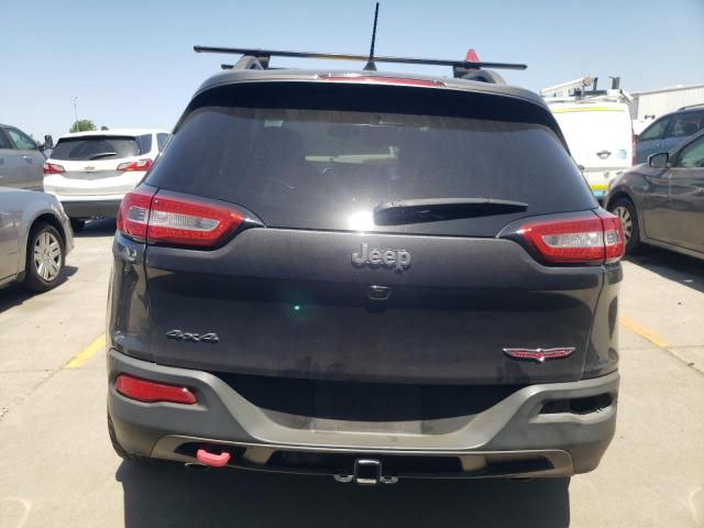 1C4PJMBS1HW565478 - 2017 JEEP CHEROKEE TRAILHAWK CHARCOAL photo 6