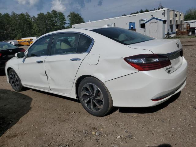 1HGCR2F81HA221545 - 2017 HONDA ACCORD EXL WHITE photo 2