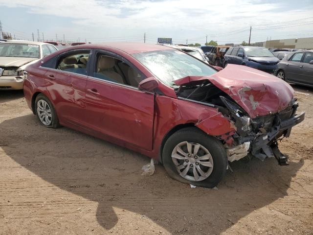 5NPEB4AC2CH373743 - 2012 HYUNDAI SONATA GLS BURGUNDY photo 4