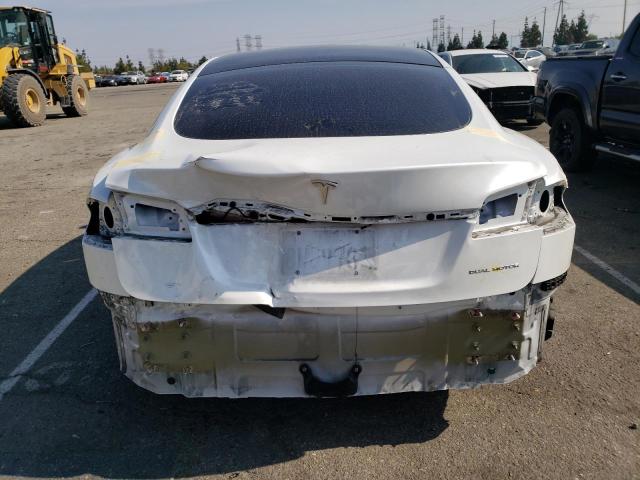 5YJSA1E23LF360679 - 2020 TESLA MODEL S Սպիտակ լուսանկար 6