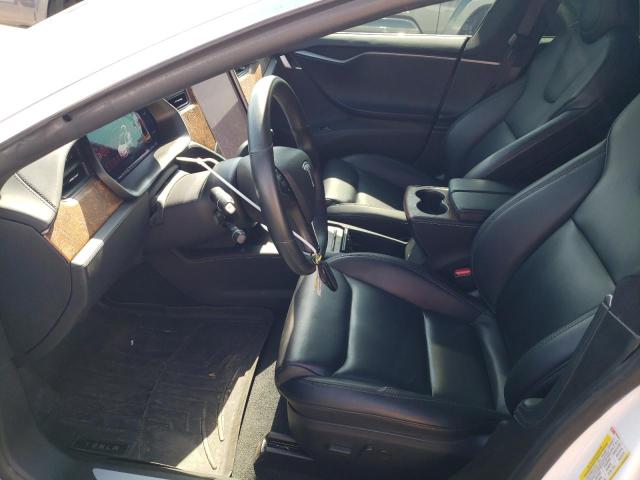 5YJSA1E23LF360679 - 2020 TESLA MODEL S Սպիտակ լուսանկար 7