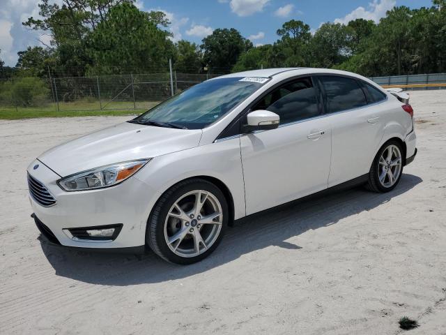 1FADP3J25GL257068 - 2016 FORD FOCUS TITANIUM WHITE photo 1