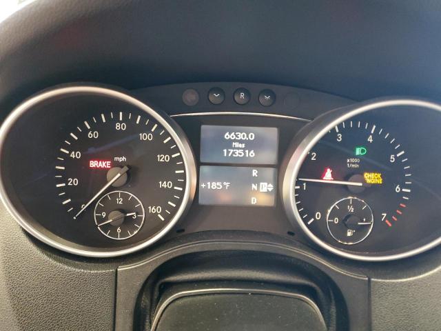 4JGBB8GB4BA634476 - 2011 MERCEDES-BENZ ML 350 4MATIC BLACK photo 9