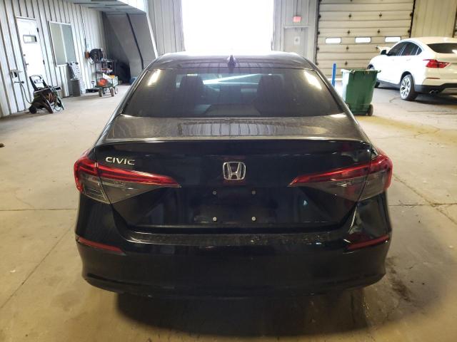 2HGFE2F24NH545591 - 2022 HONDA CIVIC LX BLACK photo 6