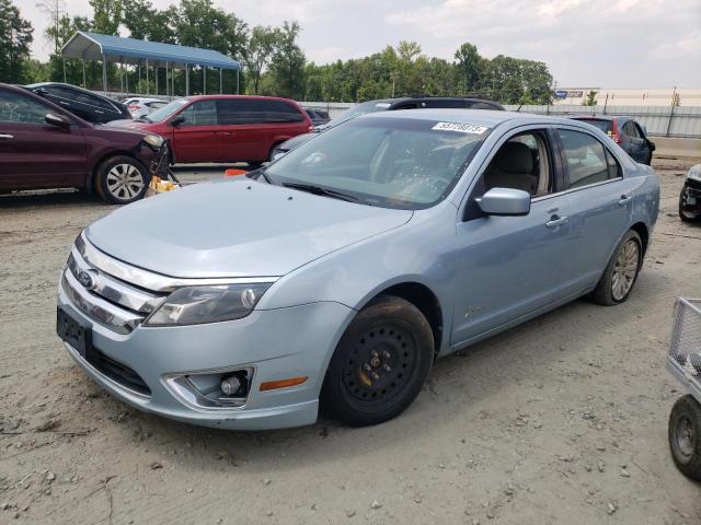 3FADP0L35BR141738 - 2011 FORD FUSION HYBRID BLUE photo 1