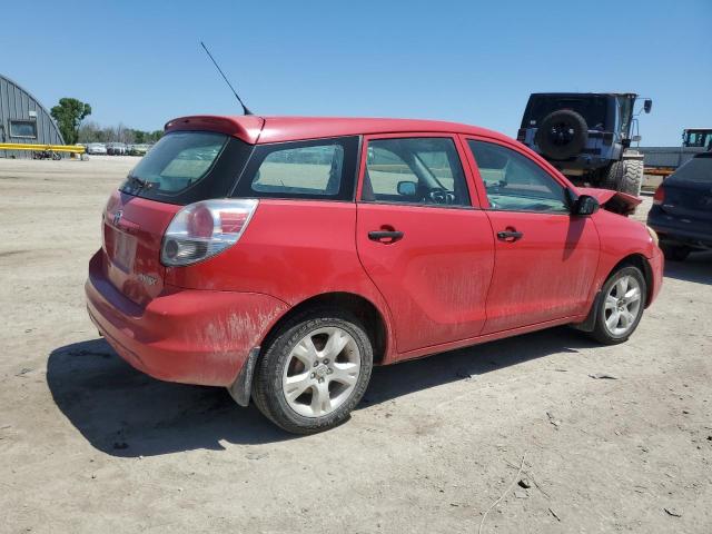 2T1KR32E06C618460 - 2006 TOYOTA COROLLA MA XR RED photo 3