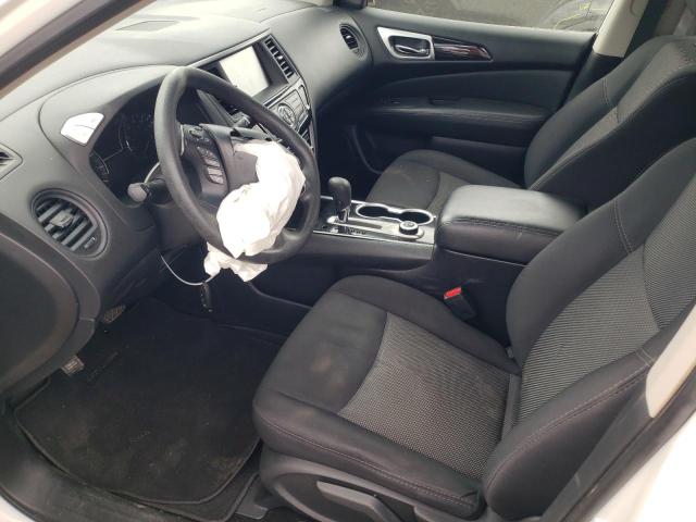 5N1DR2MM1KC621972 - 2019 NISSAN PATHFINDER S WHITE photo 7