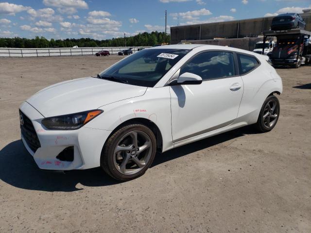 KMHTG6AF6LU023628 - 2020 HYUNDAI VELOSTER BASE WHITE photo 1