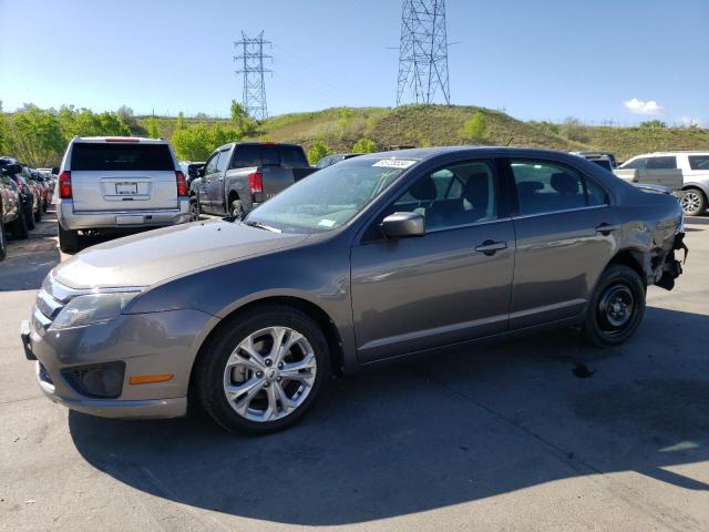 3FAHP0HA1CR247453 - 2012 FORD FUSION SE GRAY photo 1