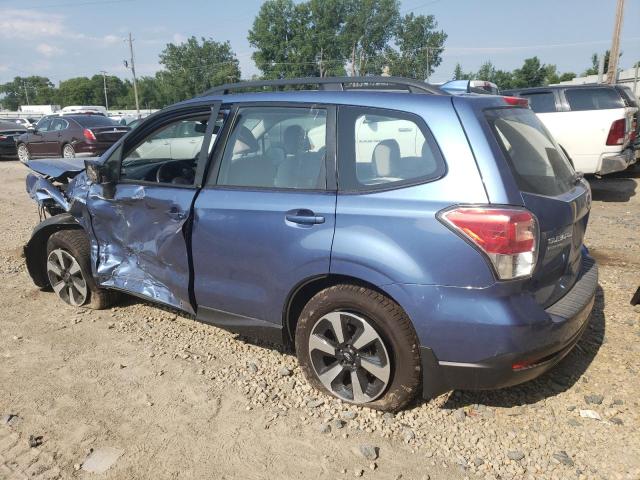 JF2SJABC7JH518419 - 2018 SUBARU FORESTER 2.5I BLUE photo 2