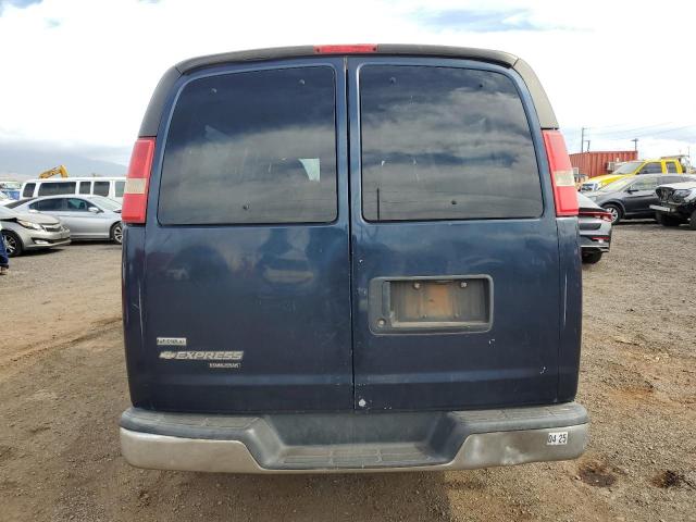 1GA2G1DG2A1163996 - 2010 CHEVROLET EXPRESS G3 LT BLUE photo 6