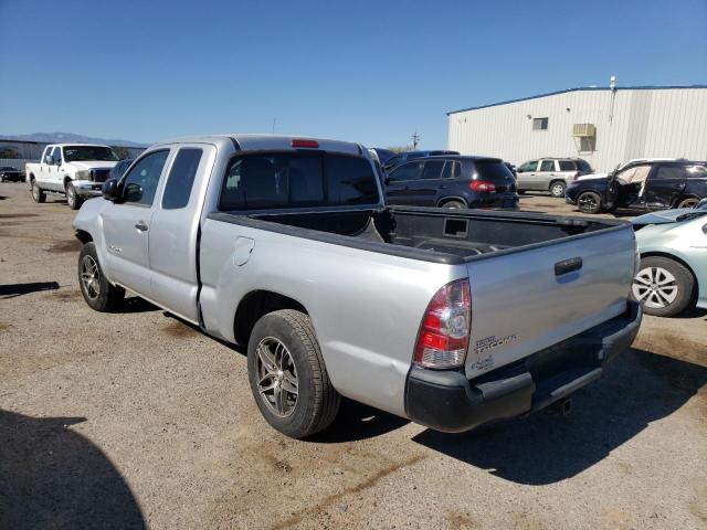 5TFTX4CN5BX003252 - 2011 TOYOTA TACOMA ACCESS CAB ვერცხლისფერი ფოტო 2