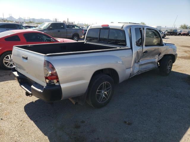 5TFTX4CN5BX003252 - 2011 TOYOTA TACOMA ACCESS CAB ვერცხლისფერი ფოტო 3