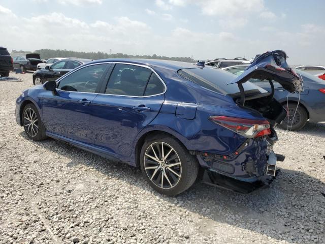 4T1T11AK3PU082174 - 2023 TOYOTA CAMRY SE NIGHT SHADE BLUE photo 2
