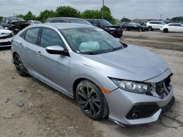 SHHFK7H40KU215479 - 2019 HONDA CIVIC SPORT 银色 照片 4