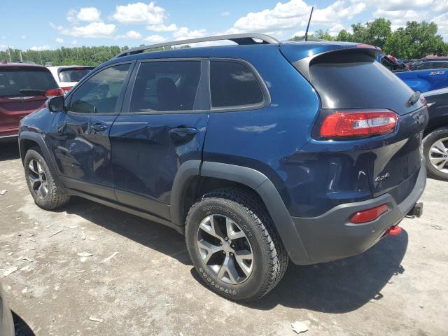 1C4PJMBX8JD572375 - 2018 JEEP CHEROKEE TRAILHAWK BLUE photo 2