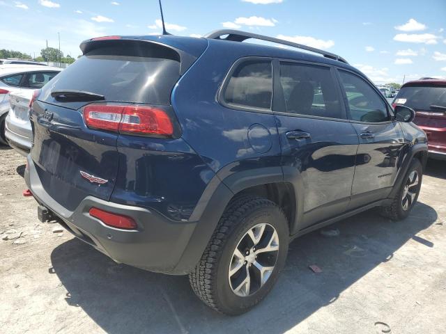 1C4PJMBX8JD572375 - 2018 JEEP CHEROKEE TRAILHAWK BLUE photo 3