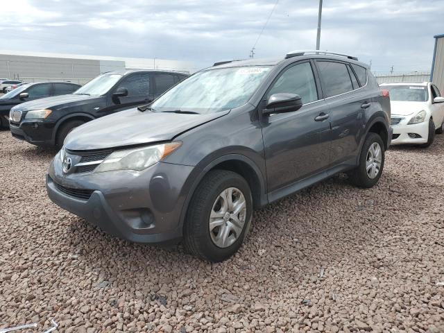 2T3ZFREV4FW188699 - 2015 TOYOTA RAV4 LE GRAY photo 1