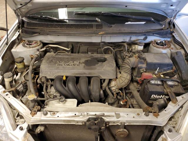 2T1KR32E96C584681 - 2006 TOYOTA COROLLA MA XR SILVER photo 11