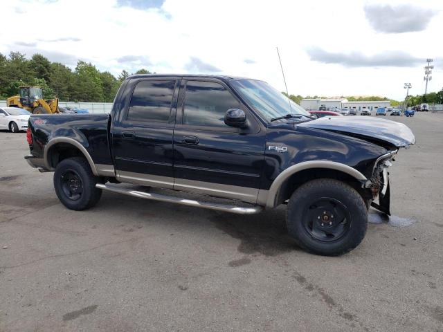 1FTRW08153KD35106 - 2003 FORD F-150 XLT BLACK photo 4