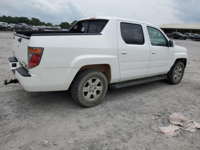 2HJYK16536H501082 - 2006 HONDA RIDGELINE RTL WHITE photo 3