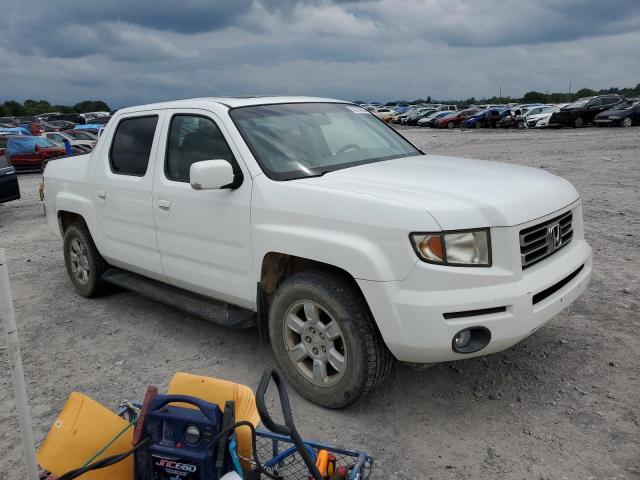 2HJYK16536H501082 - 2006 HONDA RIDGELINE RTL WHITE photo 4