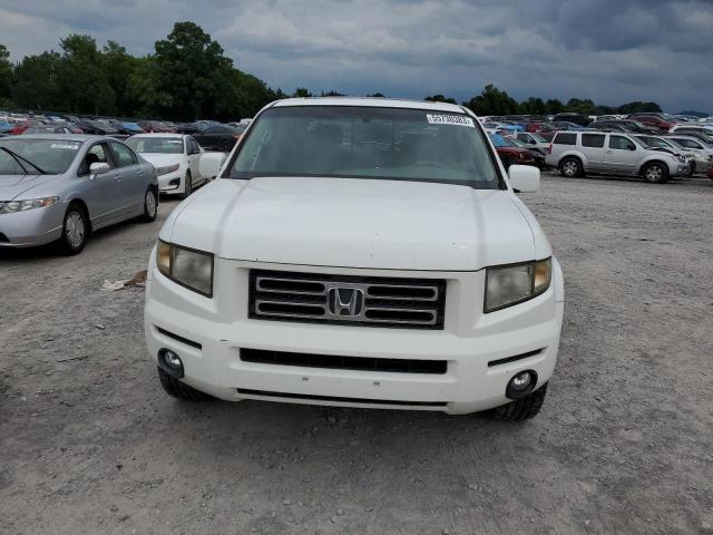 2HJYK16536H501082 - 2006 HONDA RIDGELINE RTL WHITE photo 5